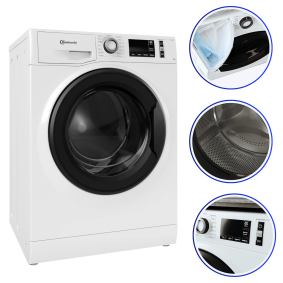 Pralka Bauknecht W Active 8A 8kg 1400 obr/min Klasa A Steam D5526 /K