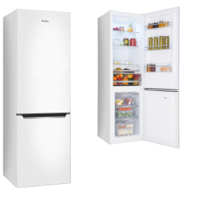 Lodówka Amica FK299E.2FZWD Pełny No Frost 181cm Szuflada z kontrolą wilgotności Biały A5019 /U