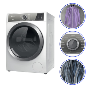 Pralka Bauknecht B8 W846WB DE 8kg AutoDose Steam GentlePower Klasa A D7236 / K