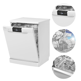 Zmywarka Bomann GSP 7419 Biała 60 cm 14 kompletów 7 programów LED E1958 /K