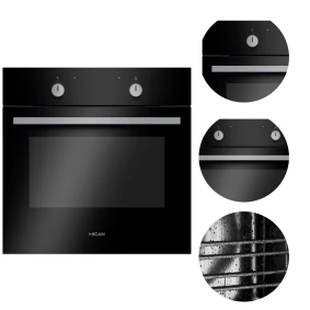 Piekarnik Mican 90440 65 l A czarny termoobieg Steam Clean 1003-8 /K