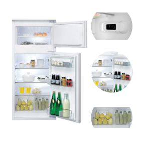 Lodówka Bauknecht KDI12S2 do zabudowy 173L LED 122 cm klasa E A5455 / K