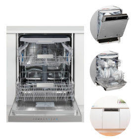 Zmywarka do zabudowy Privileg RBO 3T131 AFX 14 kpl 41 dB 60 cm E2030 /K