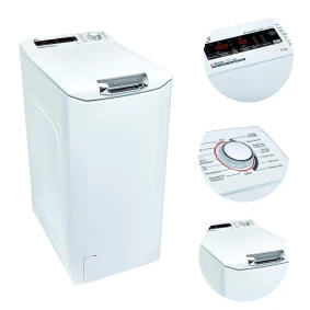 Pralka Hoover H3TFMQ48TAMCE-84 od góry 8 kg 1400 obr B D7340 /U