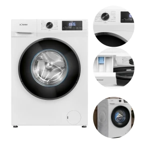 Pralka Bomann WA 7185 8kg 1400 obr Inwerter Steam 15 prog Klasa A D7322 /U