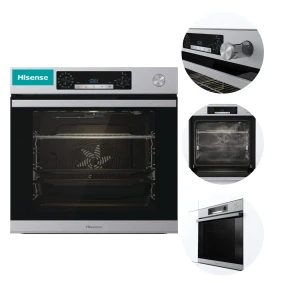 Piekarnik HISENSE BI64211PX 77l A stal nierdzewna termoobieg Pizza 1002-33 /K 