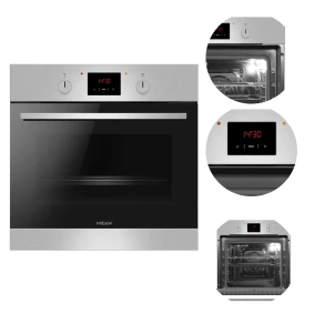 Piekarnik MICAN 90420 – 65 L inox termoobieg + grill 8 funkcji – 1003-31