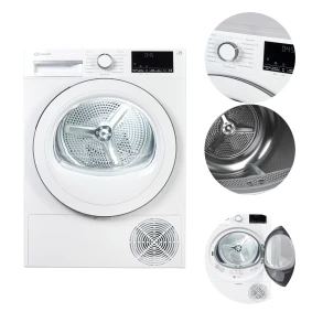 Suszarka Bauknecht BT 84D WWS 8 kg pompa ciepła biała 64 dB D7486 /K