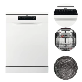 Zmywarka AEG FFB7675XPW wolnostojąca 60 cm 14 kpl C AirDry biała E1992 /K