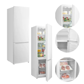 Lodówka Hanseatic HKGK18055CW 177 cm 262 l z zamrażarką C biała A5468 /K