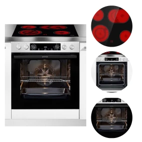 Piekarnik z płytą ceramiczną Gorenje BCSB737OTX 77L 60 cm A K1962 /U