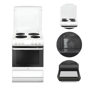 Kuchnia elektryczna AMICA SHE11640W 60 cm biała C1100-9 /K