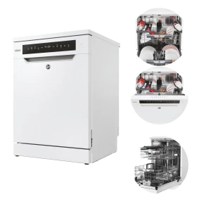 Zmywarka Hoover HF 4C6F0PW 14 kpl 60 cm wolnostojąca WiFi klasa C E1989 /K