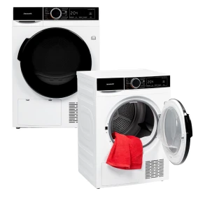 Suszarka Hanseatic HWT8DGT 8 kg pompa ciepła 65 dB biała D7492 /K