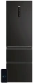 Lodówka Haier 3D 60 Series 5 HTW5618ENPT | Total No Frost, My Zone, Humidity Zone, Wi-Fi (hOn) | 360 l (235 + 125 l), klasa E, 185 x 59,5 x 66,7 cm | czarna