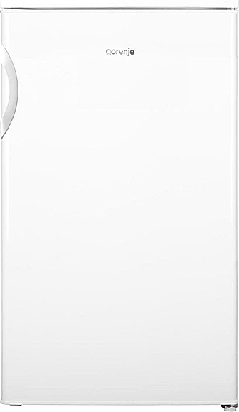 Lodówka wolnostojąca Gorenje RB493PW | szuflada CrispZone, oświetlenie LED, tryb EcoMode | 120 l (107/13 l), klasa D, 39 dB, wys. 84,5 cm  | NETSKLEP
