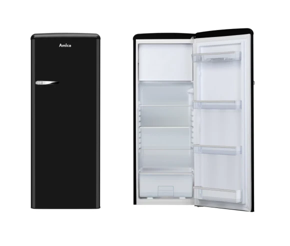 Lodówka Amica KSR364150S | FreshZone, FlexiShelf, Automatyczne odszranianie | NETSKLEP.COM