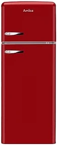 Lodówka Amica KGC15630R | SlimSize, FlexiShelf, Automatyczne odszranianie | 206 l, klasa E, 39 dB | Czerwona