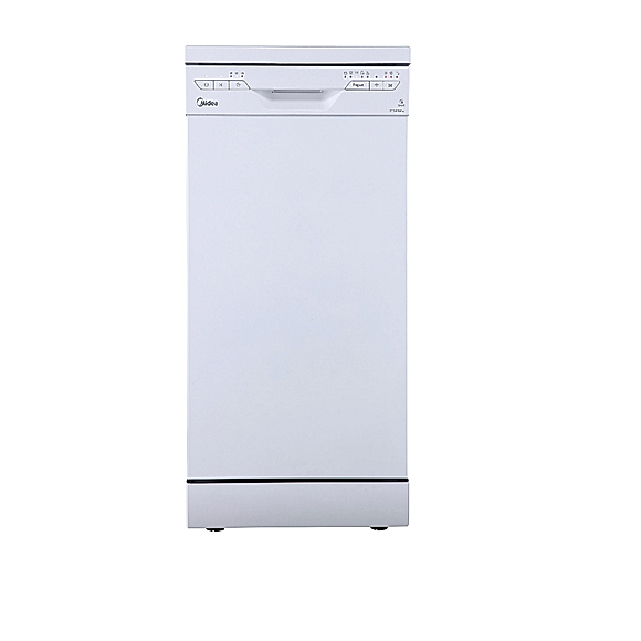 Zmywarka Midea SF 3.45NW | Wi-Fi, Aquastop, Połowa załadunku | 9 kompletów, 44,7 cm, klasa E | Biała | NETSKLEP.COM