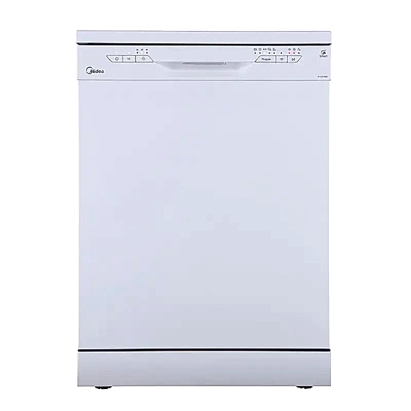 Zmywarka wolnostojąca Midea SF 3.60NW PRO | sterowanie przez WiFi (aplikacja), program 90 min i ekspresowy 30 min, opóźnienie startu 1-24 h | 14 kompletów, klasa E, 47 dB, szer. 60 cm | biała | NETSKLEP.COM