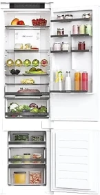 Lodówka do zabudowy Haier EHBQW5519ECM | Total No Frost, Air Surround Cooling, Humidity Zone | 284 l, klasa E, 35 dB | Do zabudowy