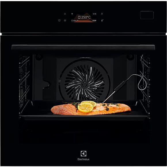 Piekarnik parowy do zabudowy Electrolux EOB8S39WZ (SteamBoost 800) | gotowanie na parze 100% + Steamify, termosonda, sterowanie WiFi | 70 l, klasa A++, szer. 59,5 cm | czarny | NETSKLEP.COM
