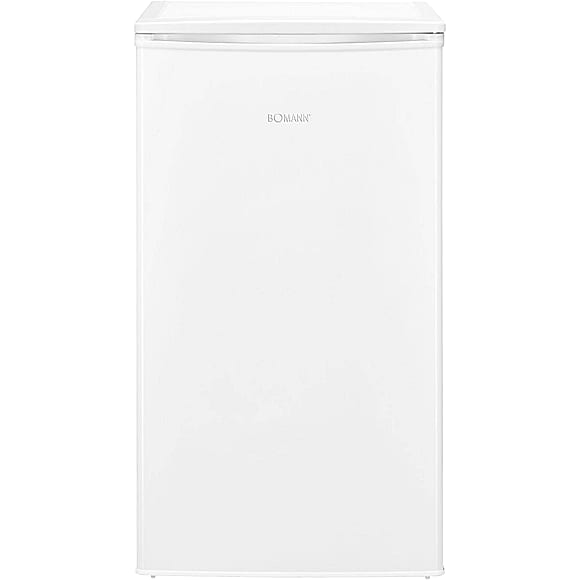 Zamrażarka wolnostojąca Bomann GS7256 | szufladowa (3 szuflady), zmiana kierunku otwierania drzwi, płynna regulacja temperatury | 60 l, klasa E, 4 gwiazdki, wys. 83,5 cm, szer. 45 cm | biała | NETSKLEP.COM