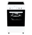 Kuchnia elektryczna MPM-53-KEC-30 | płyta witroceramiczna, 3 pola grzejne, piekarnik 48 l, klasa A | 50 cm | biała