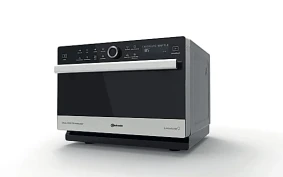 Kuchenka mikrofalowa Bauknecht MW 3391 SX SupremeChef | 33 l, 1000 W, grill 1200 W, termoobieg 1700 W, para, DualCrisp, CrispFry | inox