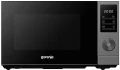Kuchenka mikrofalowa Gorenje MO20A3T4 | 20 l, 700 W, 5 poziomów mocy, AutoMenu, AquaClean, talerz 25,5 cm | szaro-czarna | NETSKLEP.COM