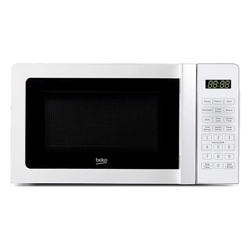 Kuchenka mikrofalowa Beko MOC201102W | 20 l, 700 W, 10 poziomów mocy, rozmrażanie, timer cyfrowy, talerz 24,5 cm | biała | NETSKLEP.COM