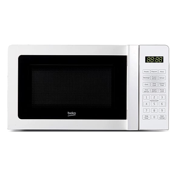 Kuchenka mikrofalowa Beko MOC201102W | 20 l, 700 W, 10 poziomów mocy, rozmrażanie, timer cyfrowy, talerz 24,5 cm | biała | NETSKLEP.COM
