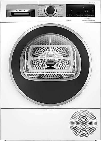 Suszarka Bosch WQG241MSPL Serie 6 | 9 kg, pompa ciepła, AutoDry, SensitiveDrying, EasyClean, Super 40’, LED, 62 dB (id: 20929)