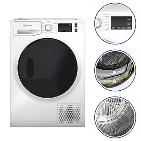 Suszarka Bauknecht T M11 9X3EY DE | 9 kg, pompa ciepła, Active Care, AutoCleaning, Anti-Allergie, 64 dB