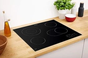 Płyta ceramiczna Privileg PCTAC 6042 IN 58,5 cm - 4 pola grzewcze, pole podwójne i owalne, timer, sterowanie dotykowe, ramka inox