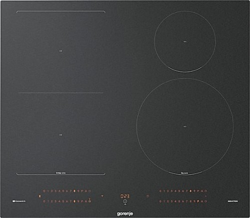 Płyta indukcyjna Gorenje GI6433SRWF G800 60 cm - matowa InfiniteMatt, BridgeArea, AutoProgramy Pro, WiFi ConnectLife, 4 pola PowerBoost, LumiSliders | NETSKLEP.COM