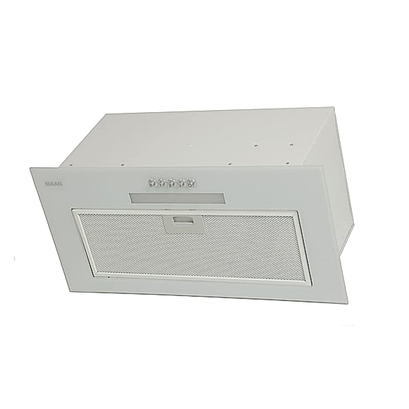 Okap do zabudowy MAAN Tytan 3 60 biały 59,6 cm | wydajność 610 m³/h, turbina SIT | 3 biegi, LED 3800 K, klasa B | NETSKLEP.COM