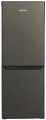 Lodówka MPM-215-KB-39/E 150 cm dark inox | chłodziarka 138 l, zamrażarka 69 l | klasa E, 40 dB | NETSKLEP.COM