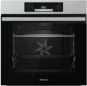 Piekarnik Hisense BI64213EPX | 77 l, 300°C, klasa A | pyroliza, Air Fry, Pizza, prowadnice teleskopowe