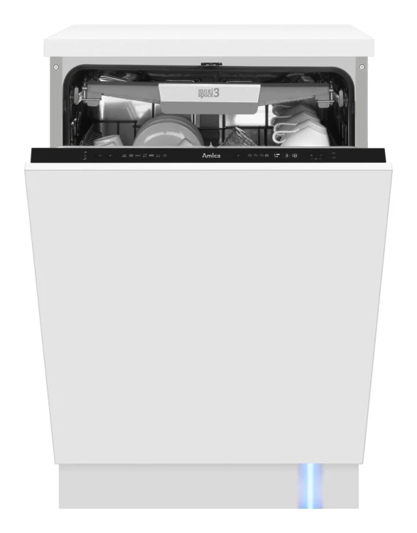 Zmywarka do zabudowy Amica DIM66B7EBONiSTUDIO | 60 cm, 14 kompletów, klasa B | OpenDry, SlidingDoor, SilentDrive 3, BlueDot | NETSKLEP.COM