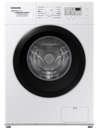 Pralka Samsung WW60A3120BH/EO Slim | 6 kg, 1200 obr./min, klasa C | Higieniczna Para, Digital Inverter, 40 cm | NETSKLEP.COM