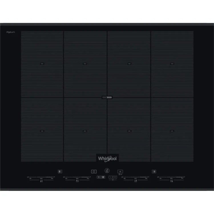 Płyta indukcyjna Whirlpool SMO 658C/BT/IXL 65 cm | FlexiFull, 8 cewek, 7,4 kW | 6. Zmysł, Booster, iXelium | NETSKLEP.COM